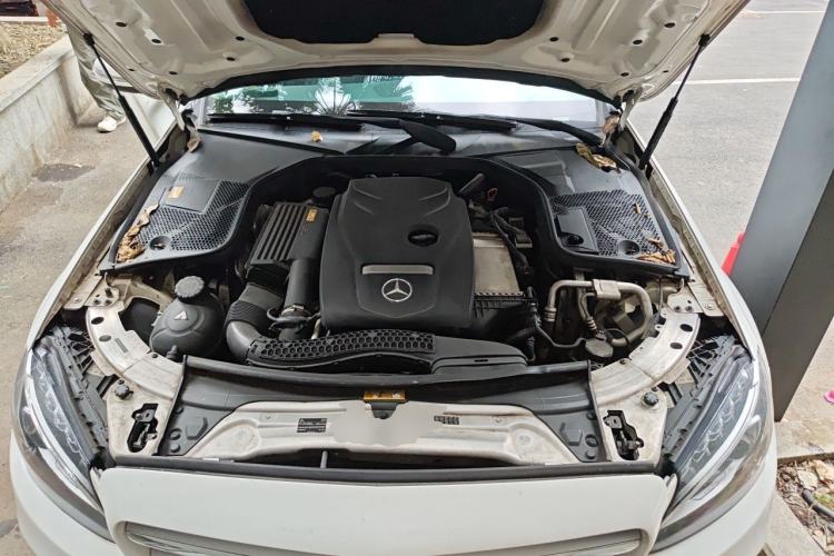Used Mercedes-Benz C-Class 2015 Facelift C 180 L Engine Bay