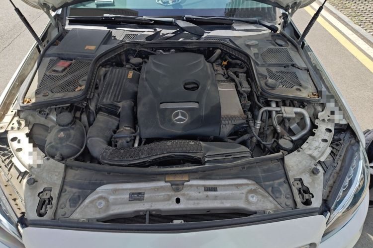 Used Mercedes-Benz C-Class 2015 Revised C 200 L Sport Edition Engine Bay