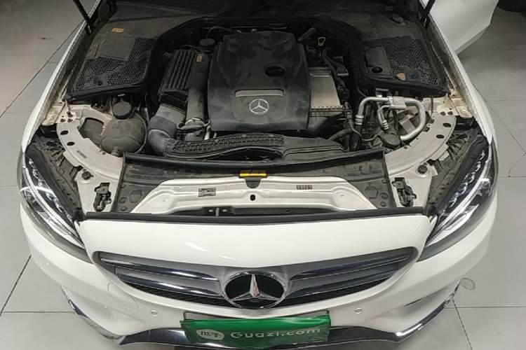 Used Mercedes-Benz C-Class 2015 Revised C 200 L Sport Edition Engine Bay