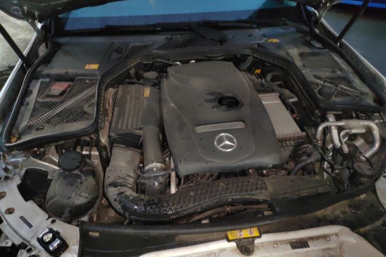 Used Mercedes-Benz C-Class 2015 C 200 L 4MATIC Engine Bay