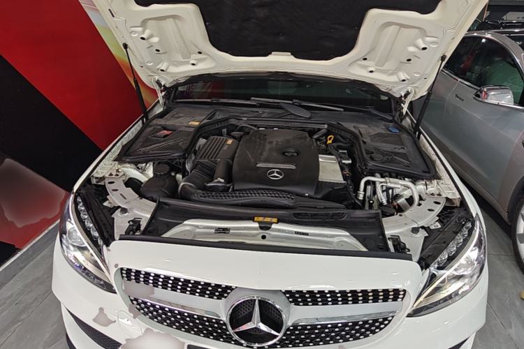 Used Mercedes-Benz C-Class 2015 C 200 L Sport Edition Engine Bay