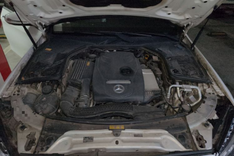 Used Mercedes-Benz C-Class 2015 Revised C 200 L Sport Edition Engine Bay