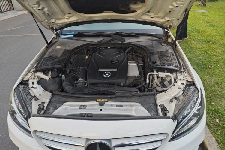 Used Mercedes-Benz C-Class 2015 Revised C 200 L Sport Edition Engine Bay