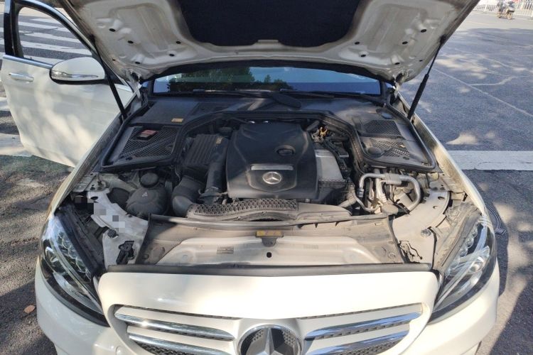 Used Mercedes-Benz C-Class 2015 Revised C 200 L Sport Edition Engine Bay