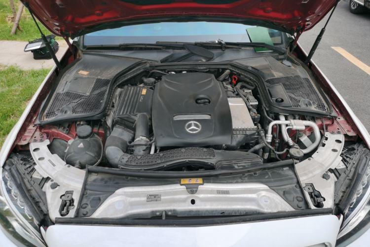 Used Mercedes-Benz C-Class 2015 Restyled C 180 L Sport Edition Engine Bay