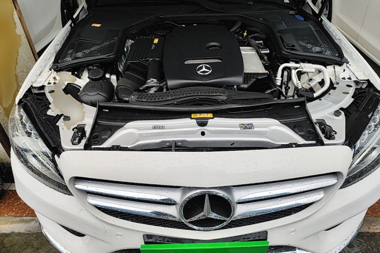 Used Mercedes-Benz C-Class 2015 Revised C 200 L Sport Edition Engine Bay