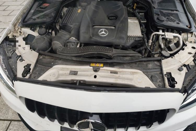 Used Mercedes-Benz C-Class 2015 Revised C 200 L Sport Edition Engine Bay