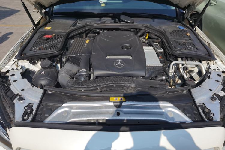 Used Mercedes-Benz C-Class 2015 C 200 station wagon Engine Bay