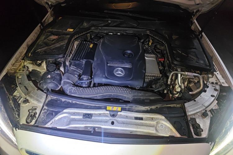 Used Mercedes-Benz C-Class 2015 Revised C 200 L Sport Edition Engine Bay