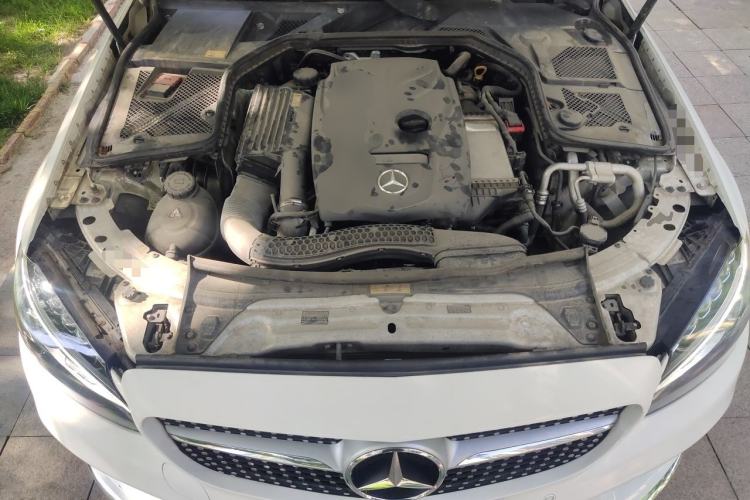 Used Mercedes-Benz C-Class 2015 C 200 L Sport Edition Engine Bay