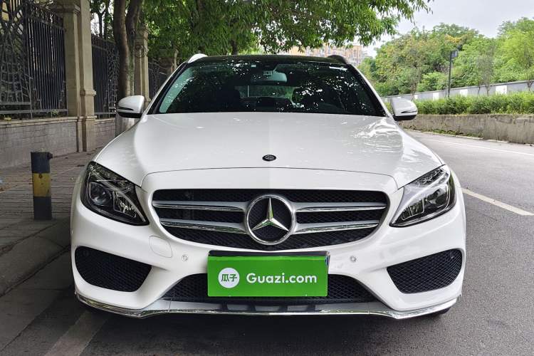 Used Mercedes-Benz C-Class 2015 C 200 station wagon Exterior 1