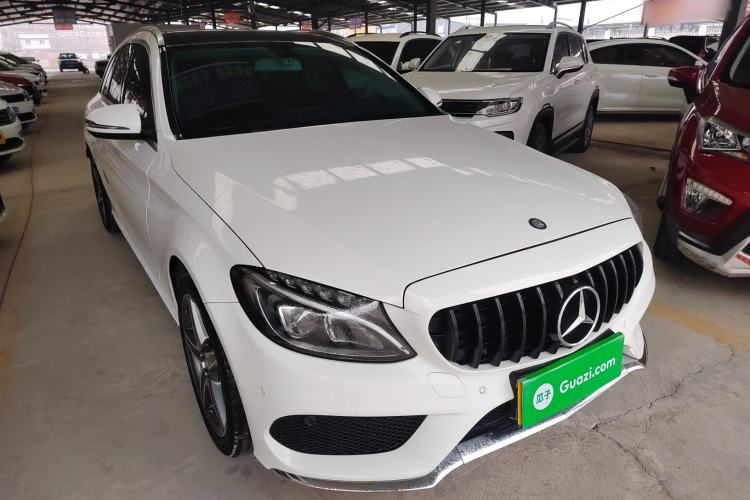 Used Mercedes-Benz C-Class 2015 C 200 station wagon Exterior 1