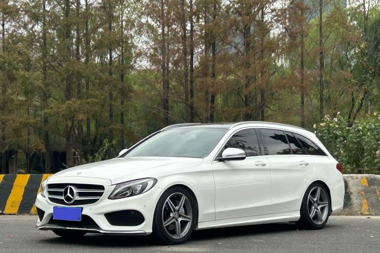 Used Mercedes-Benz C-Class 2015 C 200 station wagon Exterior 1