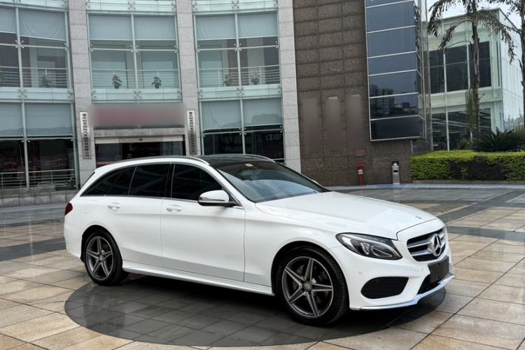 Used Mercedes-Benz C-Class 2015 C 200 station wagon Exterior 5