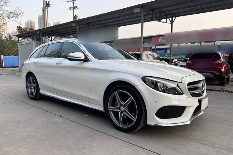 Used Mercedes-Benz C-Class 2015 C 200 station wagon Exterior 5