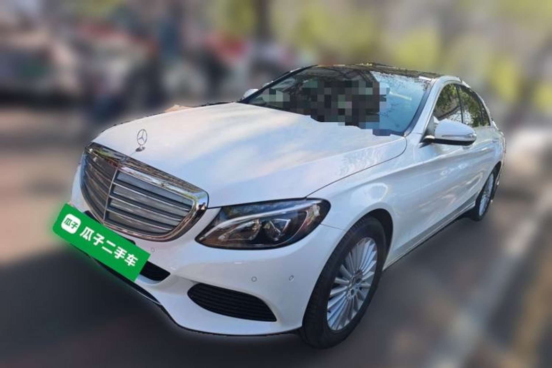 Used Mercedes-Benz C-Class 2015 Facelift C 200 L Front Left 45 Deg