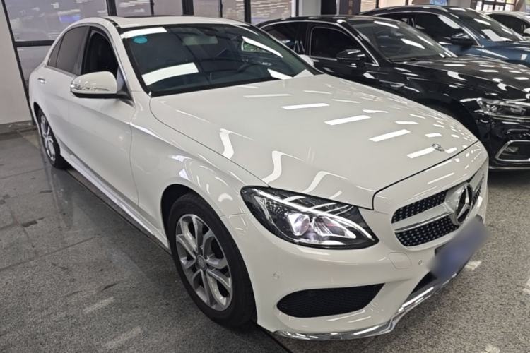 Used Mercedes-Benz C-Class 2015 Restyled C 180 L Sport Edition Front Right 45 Deg