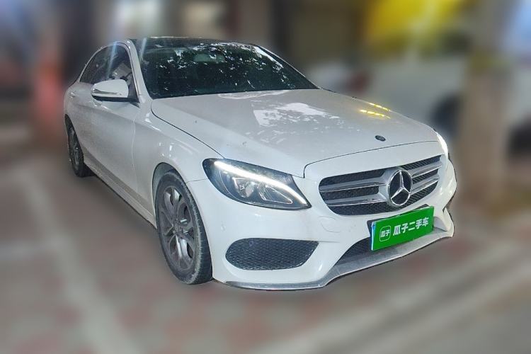 Used Mercedes-Benz C-Class 2015 C 200 L Sport Edition Front Right 45 Deg