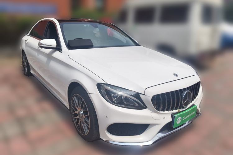 Used Mercedes-Benz C-Class 2015 C 200 L Sport Edition Front Right 45 Deg