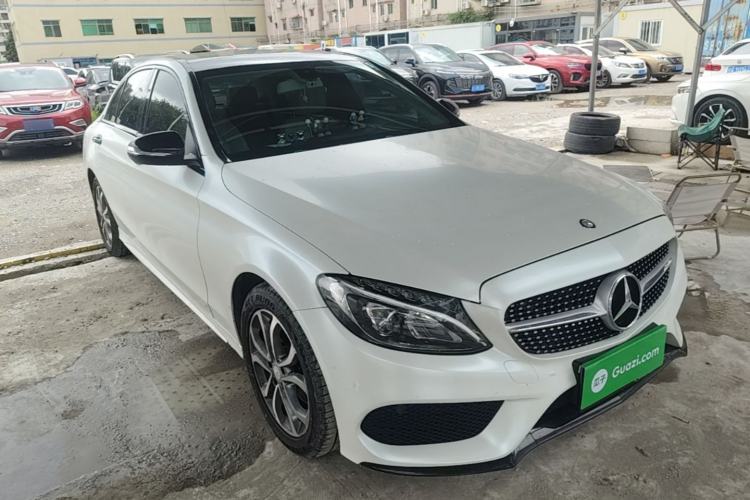 Used Mercedes-Benz C-Class 2015 Revised C 200 L Sport Edition Front Right 45 Deg