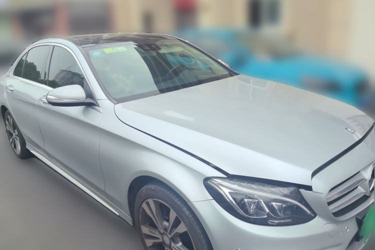Used Mercedes-Benz C-Class 2015 C 200 L 4MATIC Sport Edition Front Right 45 Deg