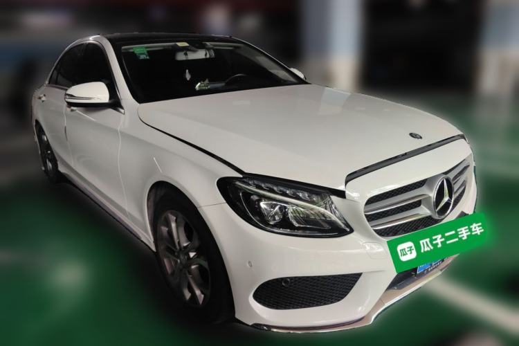 Used Mercedes-Benz C-Class 2015 Restyled C 180 L Sport Edition Front Right 45 Deg