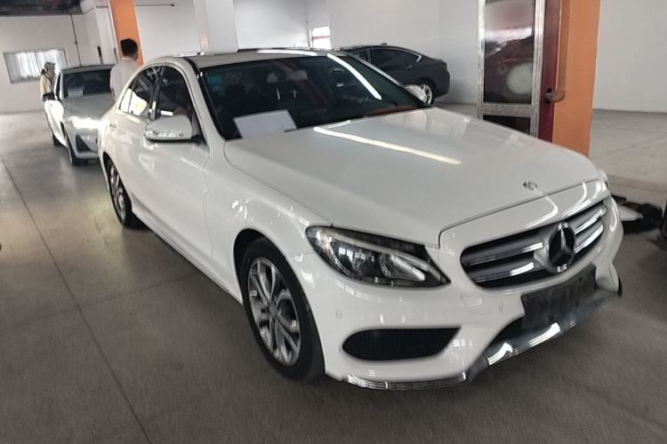 Used Mercedes-Benz C-Class 2015 Restyled C 180 L Sport Edition Front Right 45 Deg