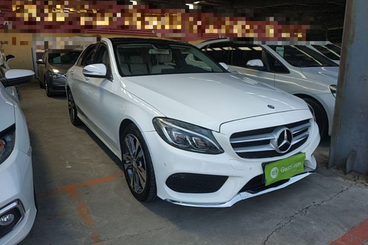 Used Mercedes-Benz C-Class 2015 C 200 L 4MATIC Sport Edition Front Right 45 Deg