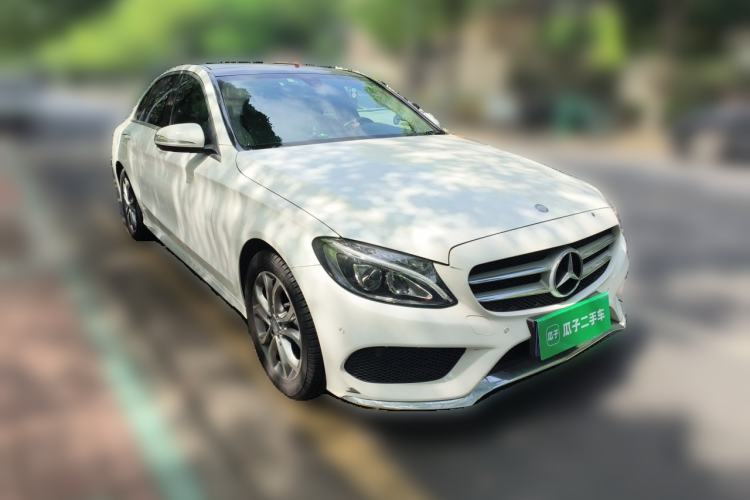 Used Mercedes-Benz C-Class 2015 C 200 L Sport Edition Front Right 45 Deg