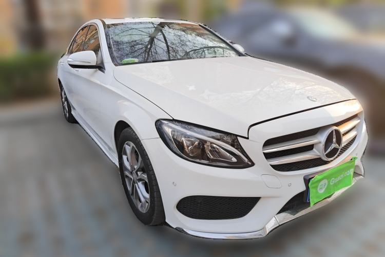 Used Mercedes-Benz C-Class 2015 C 180 L Sport Edition Front Right 45 Deg