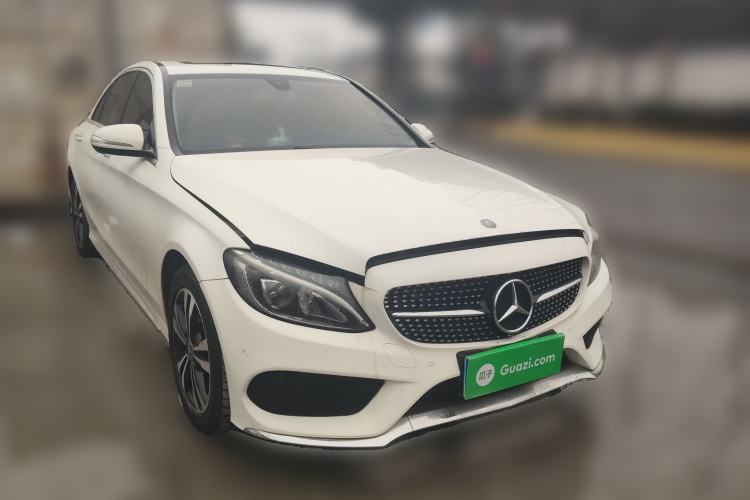 Used Mercedes-Benz C-Class 2015 Restyled C 180 L Sport Edition Front Right 45 Deg