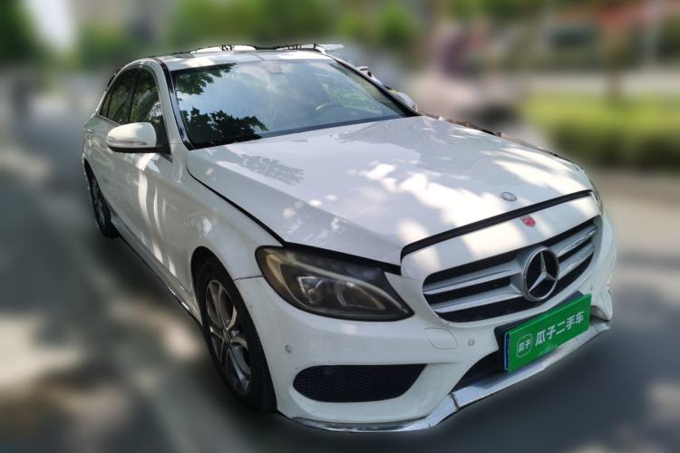 Used Mercedes-Benz C-Class 2015 Restyled C 180 L Sport Edition Front Right 45 Deg