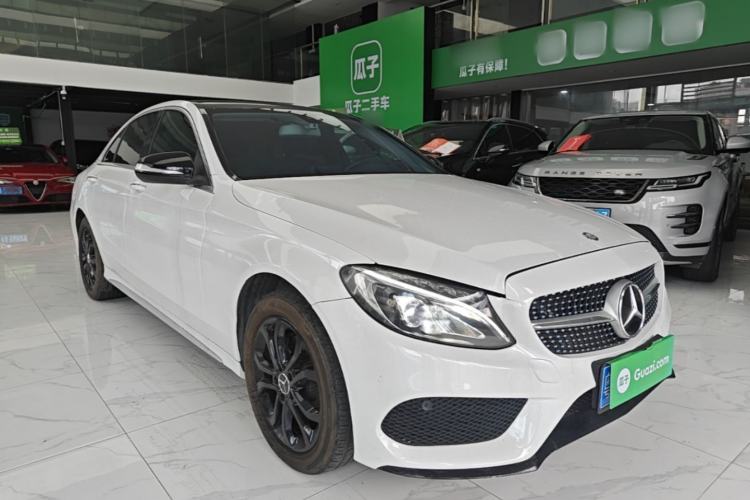 Used Mercedes-Benz C-Class 2015 C 200 L Sport Edition Front Right 45 Deg