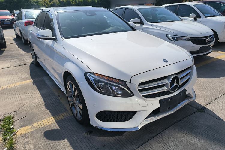 Used Mercedes-Benz C-Class 2015 C 200 L 4MATIC Sport Edition Front Right 45 Deg