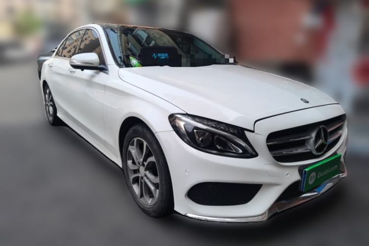 Used Mercedes-Benz C-Class 2015 C 180 L Sport Edition Front Right 45 Deg