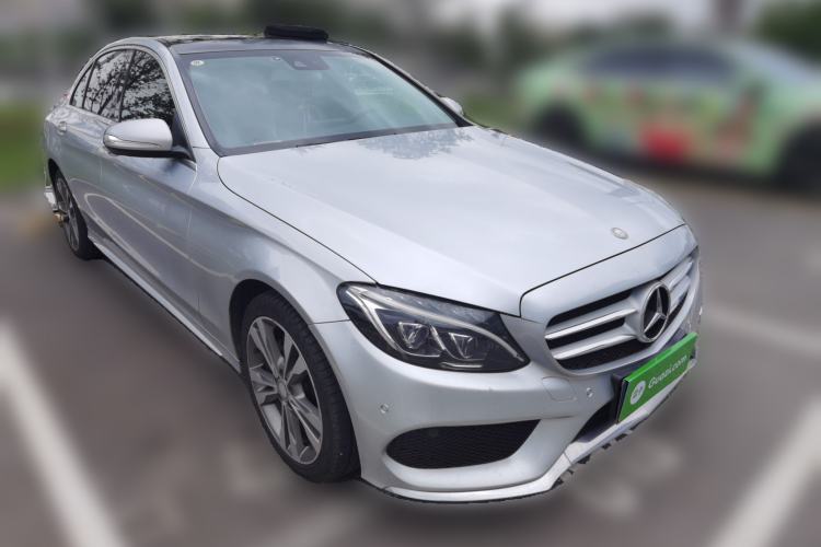 Used Mercedes-Benz C-Class 2015 C 200 L 4MATIC Sport Edition Front Right 45 Deg