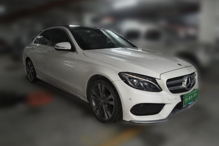 Used Mercedes-Benz C-Class 2015 C 200 L 4MATIC Sport Edition Front Right 45 Deg