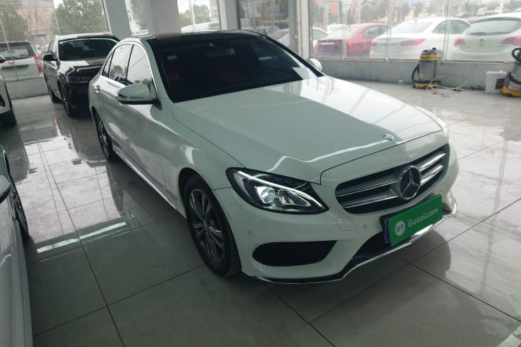 Used Mercedes-Benz C-Class 2015 Revised C 200 L Sport Edition Front Right 45 Deg