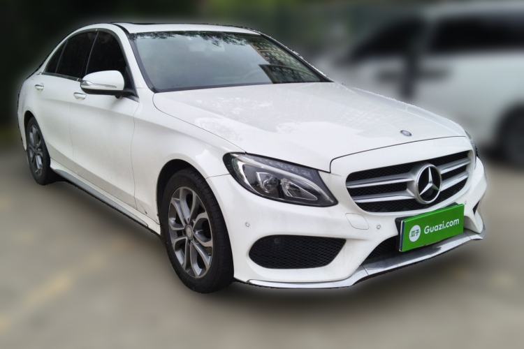 Used Mercedes-Benz C-Class 2015 Restyled C 180 L Sport Edition Front Right 45 Deg