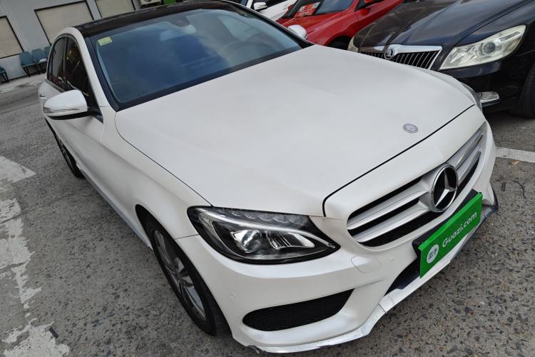 Used Mercedes-Benz C-Class 2015 Revised C 200 L Sport Edition Front Right 45 Deg