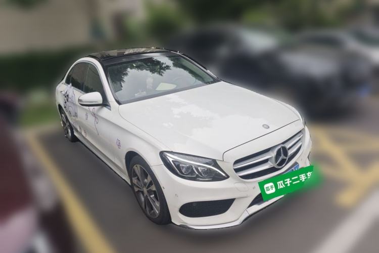 Used Mercedes-Benz C-Class 2015 C 200 L 4MATIC Sport Edition Front Right 45 Deg