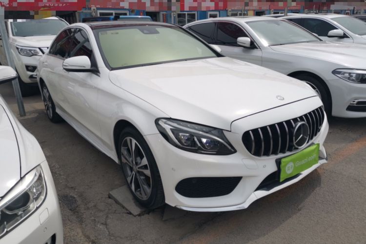 Used Mercedes-Benz C-Class 2015 C 200 L 4MATIC Sport Edition Front Right 45 Deg
