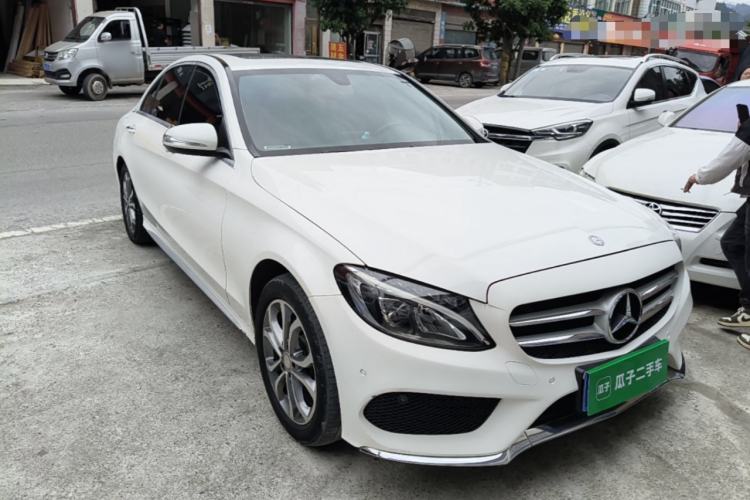 Used Mercedes-Benz C-Class 2015 Restyled C 180 L Sport Edition Front Right 45 Deg