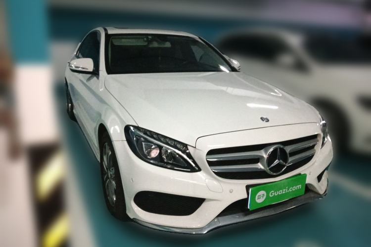 Used Mercedes-Benz C-Class 2015 Restyled C 180 L Sport Edition Front Right 45 Deg