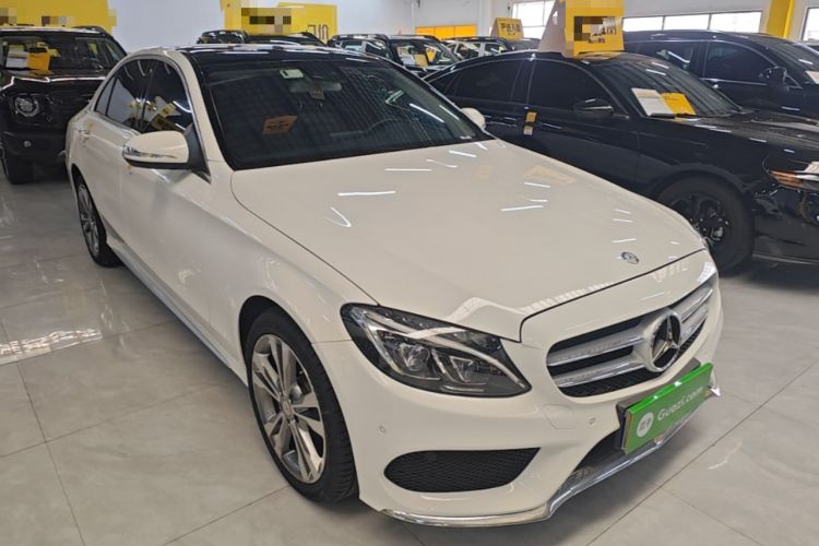 Used Mercedes-Benz C-Class 2015 C 200 L 4MATIC Sport Edition Front Right 45 Deg