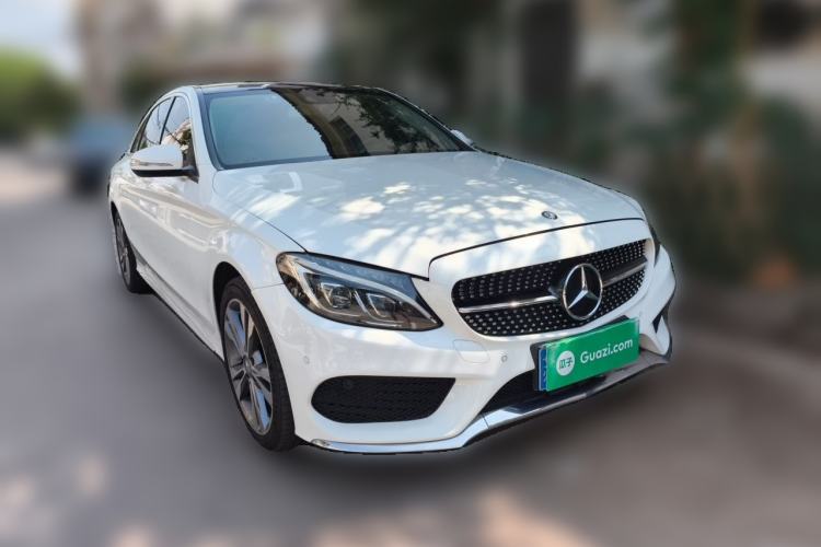 Used Mercedes-Benz C-Class 2015 C 200 L 4MATIC Sport Edition Front Right 45 Deg