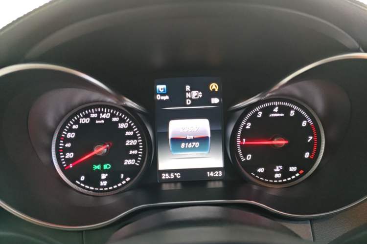 Used Mercedes-Benz C-Class 2015 C 260 L Sport Edition Instrument Cluster