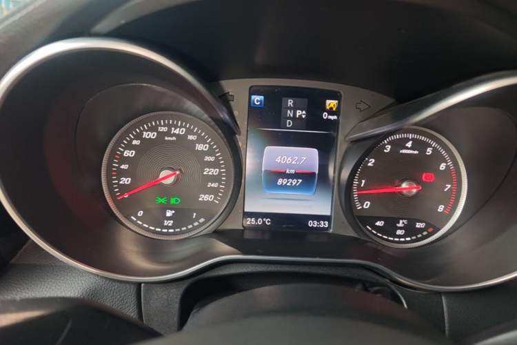 Used Mercedes-Benz C-Class 2015 Revised C 200 L Sport Edition Instrument Cluster