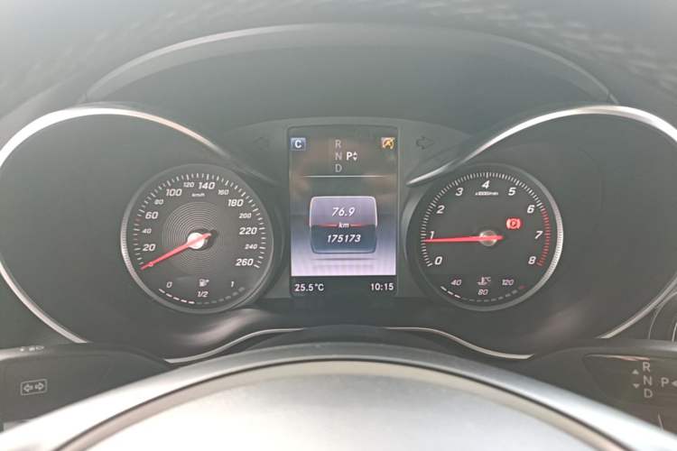Used Mercedes-Benz C-Class 2015 Revised C 200 L Sport Edition Instrument Cluster