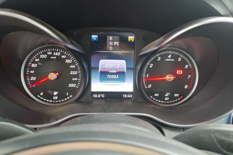 Used Mercedes-Benz C-Class 2015 Restyled C 180 L Sport Edition Instrument Cluster